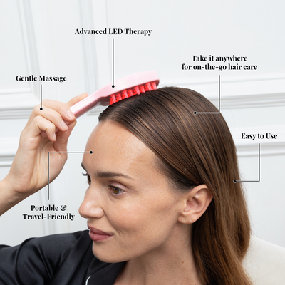 LED Hair Brush - Skin Gym