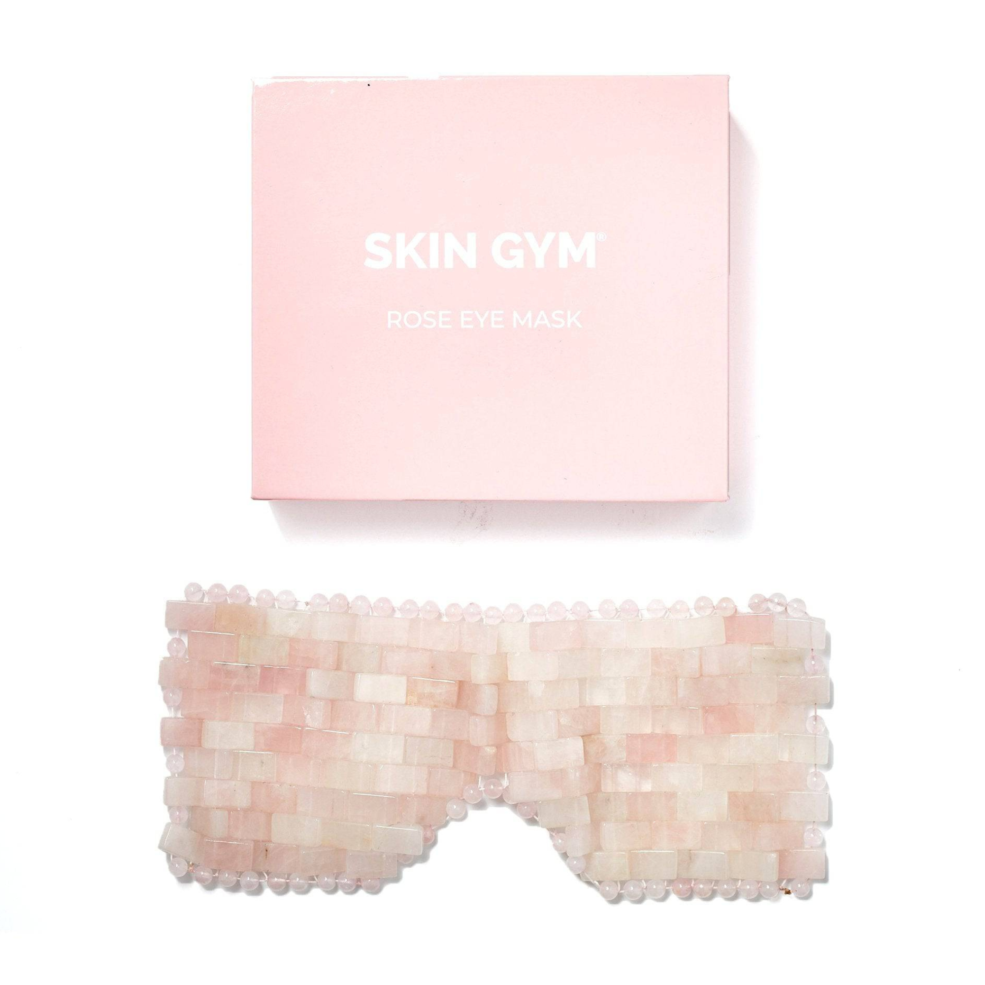 Rose Quartz Crystal Eye Mask