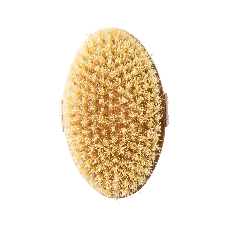 Bamboo Dry Round Brush - Skin Gym