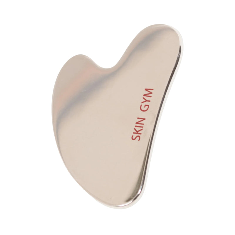 Cryo Stainless Steel Sculpty Heart Gua Sha Tool - Skin Gym