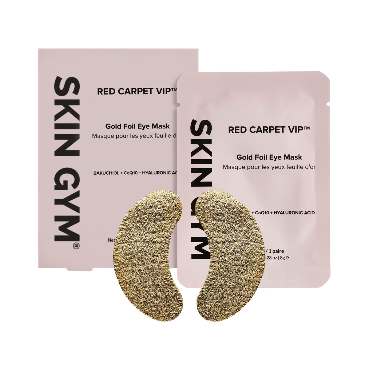 Gold Foil Eye Mask - 5 Pack - Skin Gym