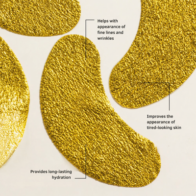 Gold Foil Eye Mask - Single - Skin Gym