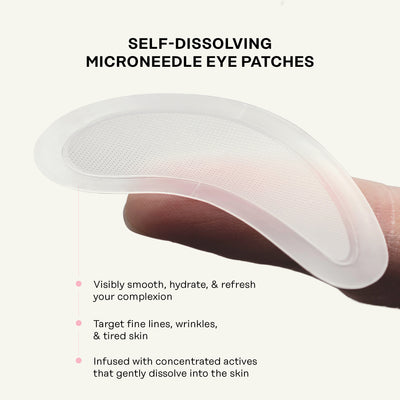 under eye micro needle patches