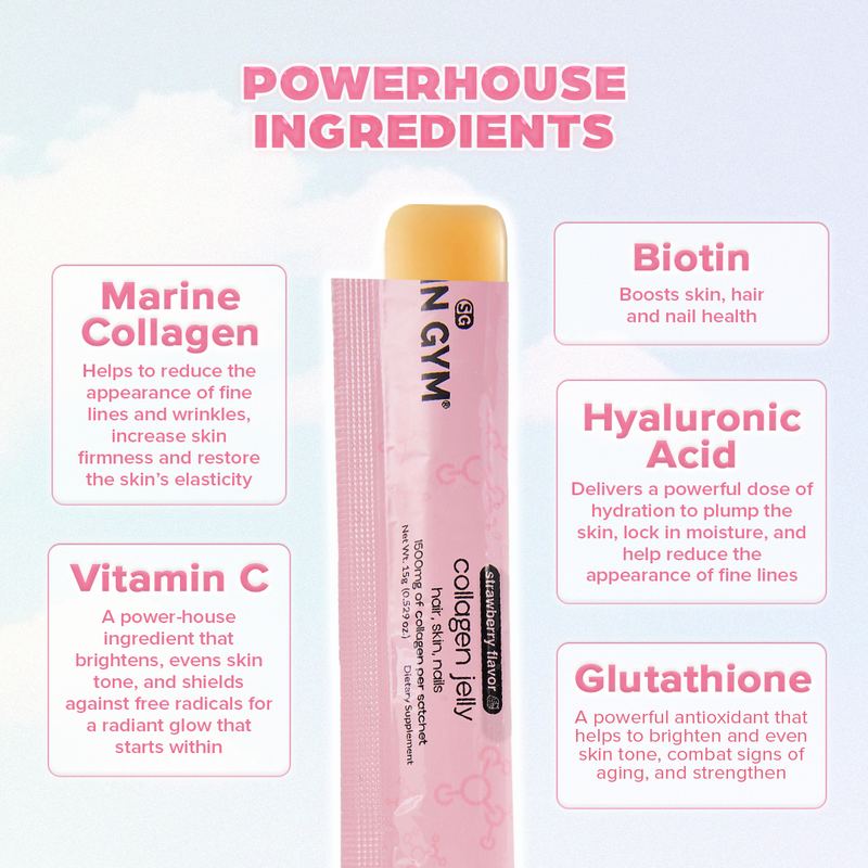 Skin Gym Collagen Jelly Stick Ingredients