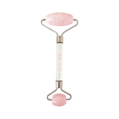 Rose Quartz Crystal Facial Roller - Skin Gym