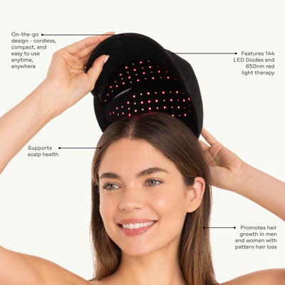 LED Pro Red Light Head Cap - Skin Gym