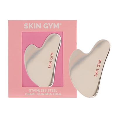 Cryo Stainless Steel Sculpty Heart Gua Sha Tool - Skin Gym