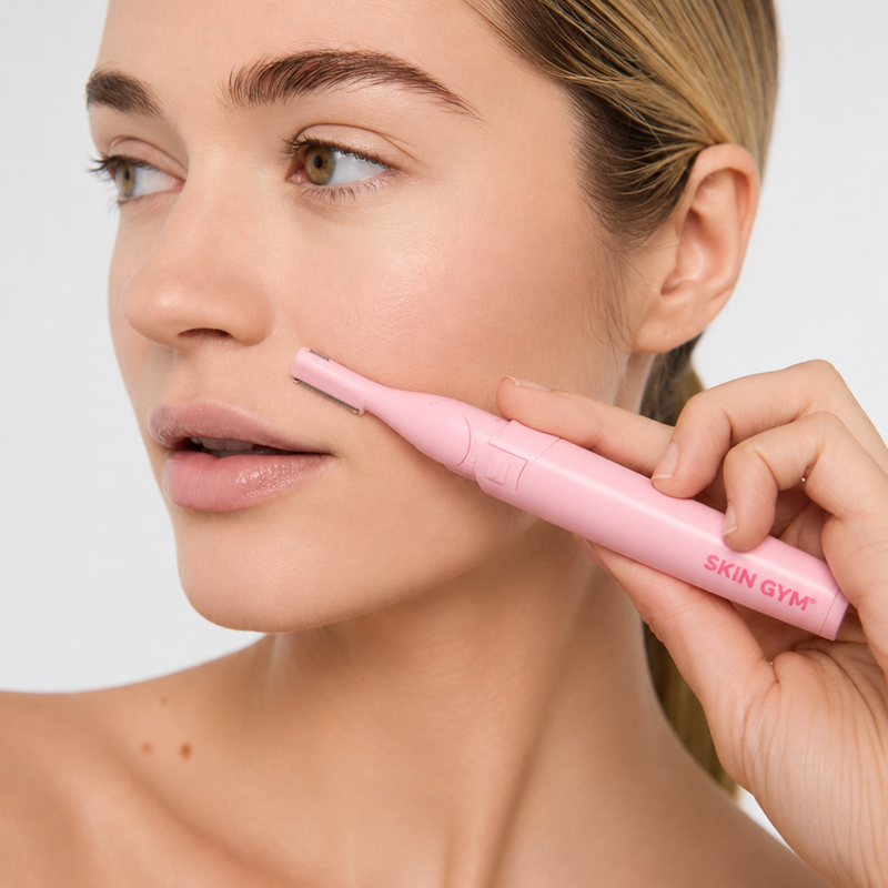 Barefuzz Pro Dermaplaning Facial Trimmer - Skin Gym