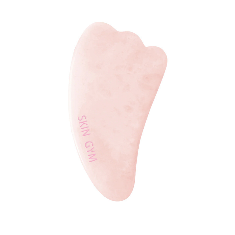Rose Quartz Gua Sha Crystal Sculpty Tool - Skin Gym